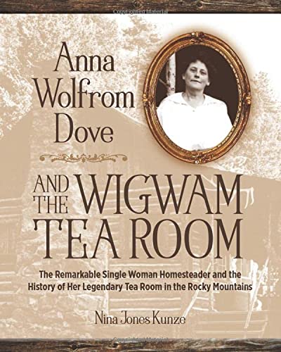 Book Cover - Anna Wolfrom Dove and the Wigwam Tea Room