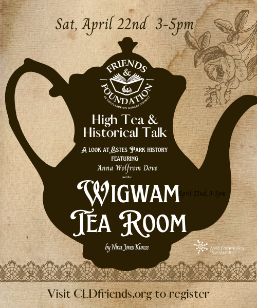 Tea Pot ad for Wigwam Tea Room Event